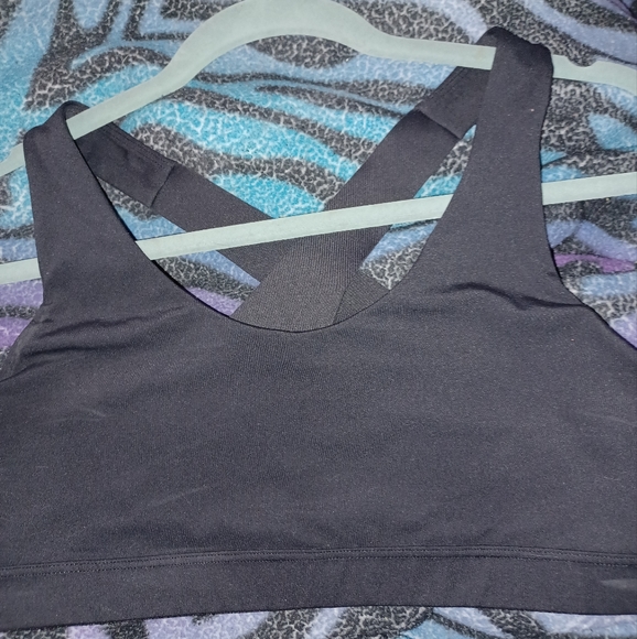 Go Dry Active Sports Bra cross back strap - Picture 1 of 4